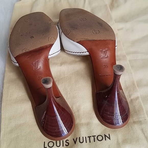 Louis vuitton buckle open sandals shoes - Picture 7 of 8